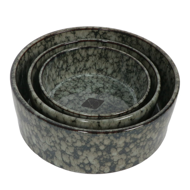 D&D Trendy Napf Jasper green marble